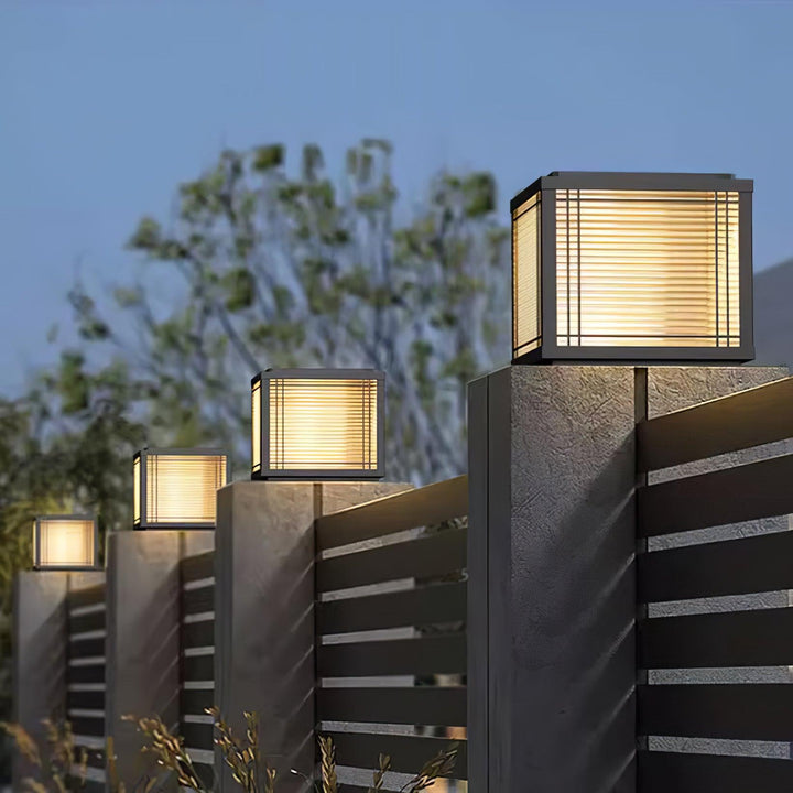 Deck Utomhus Post Lampa