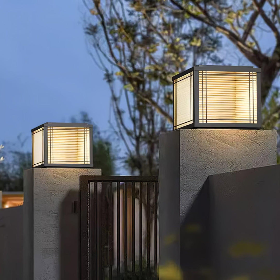 Deck Utomhus Post Lampa