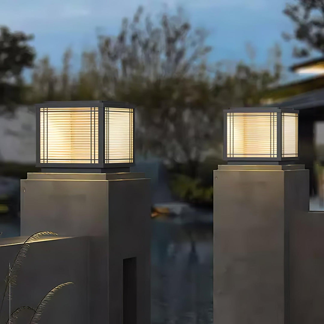 Deck Utomhus Post Lampa