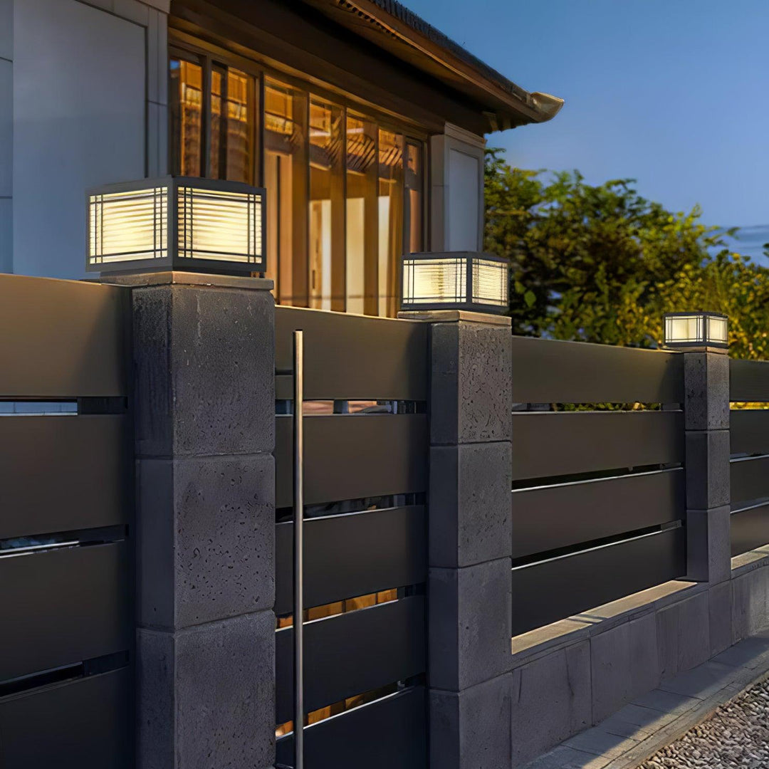 Deck Utomhus Post Lampa