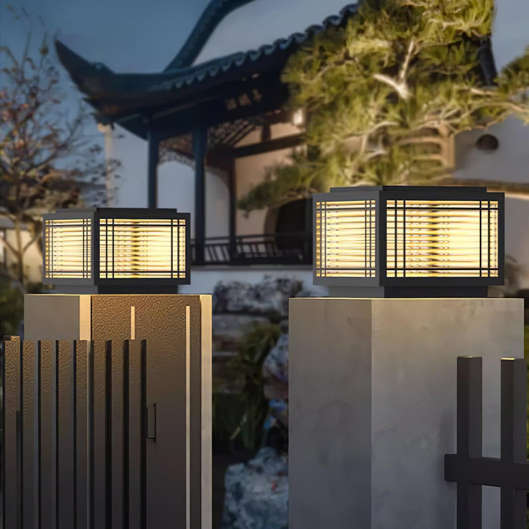 Deck Utomhus Post Lampa
