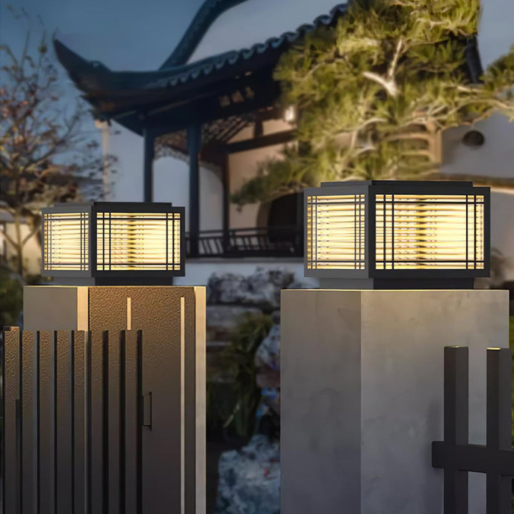 Deck Utomhus Post Lampa