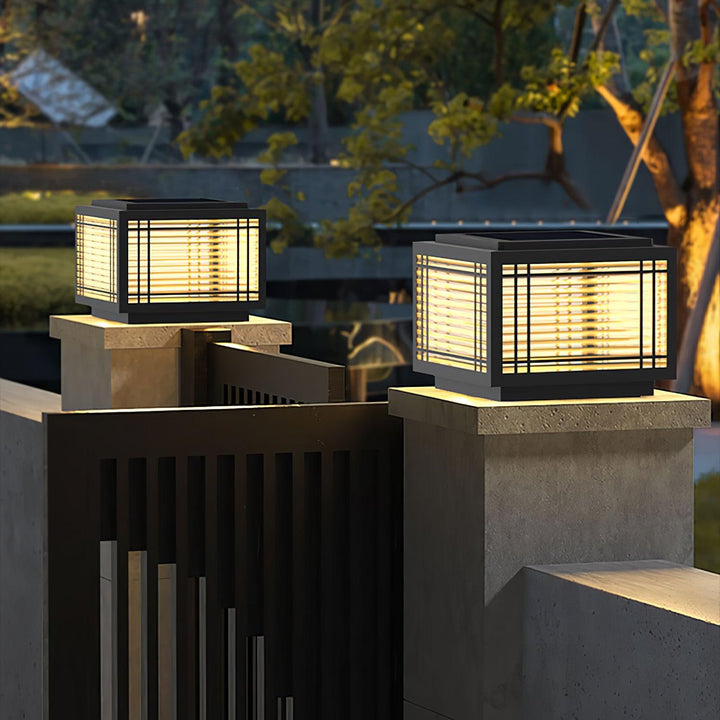 Deck Utomhus Post Lampa