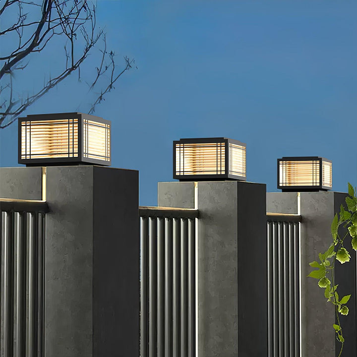 Deck Utomhus Post Lampa