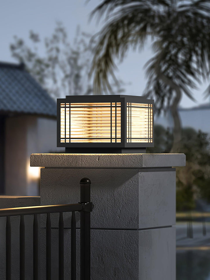 Deck Utomhus Post Lampa