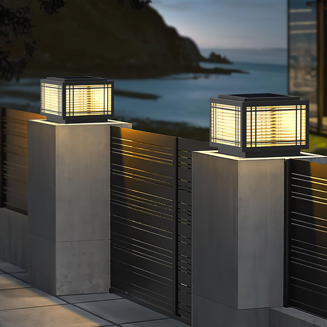 Deck Utomhus Post Lampa