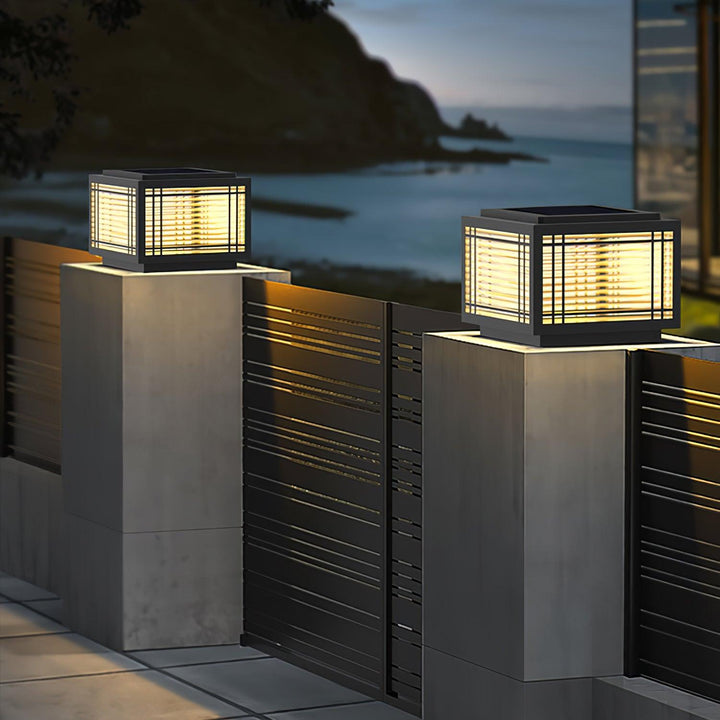Deck Utomhus Post Lampa