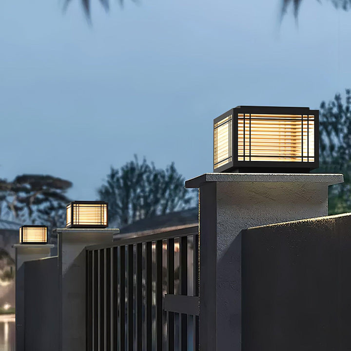 Deck Utomhus Post Lampa