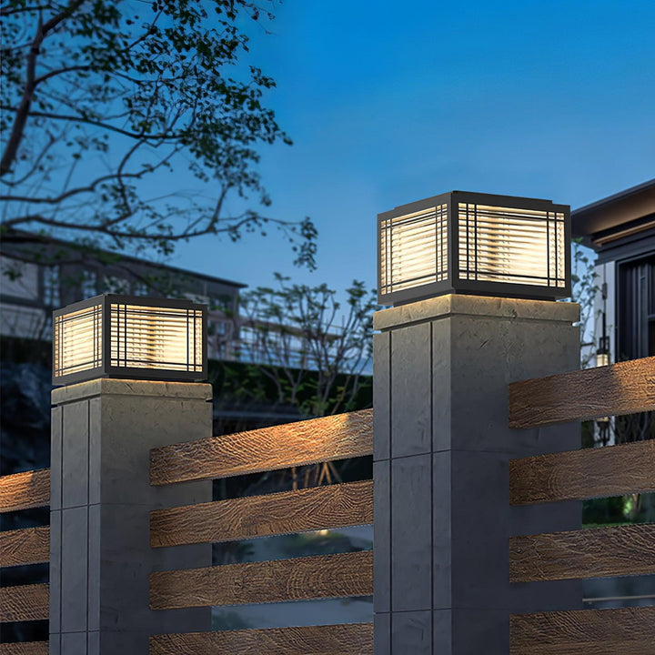Deck Utomhus Post Lampa