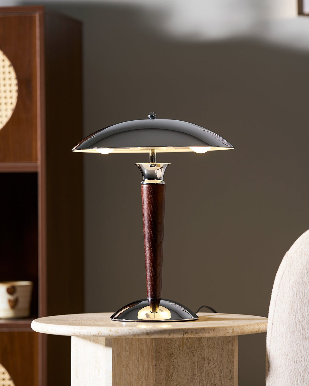 Hjälm Bordslampa