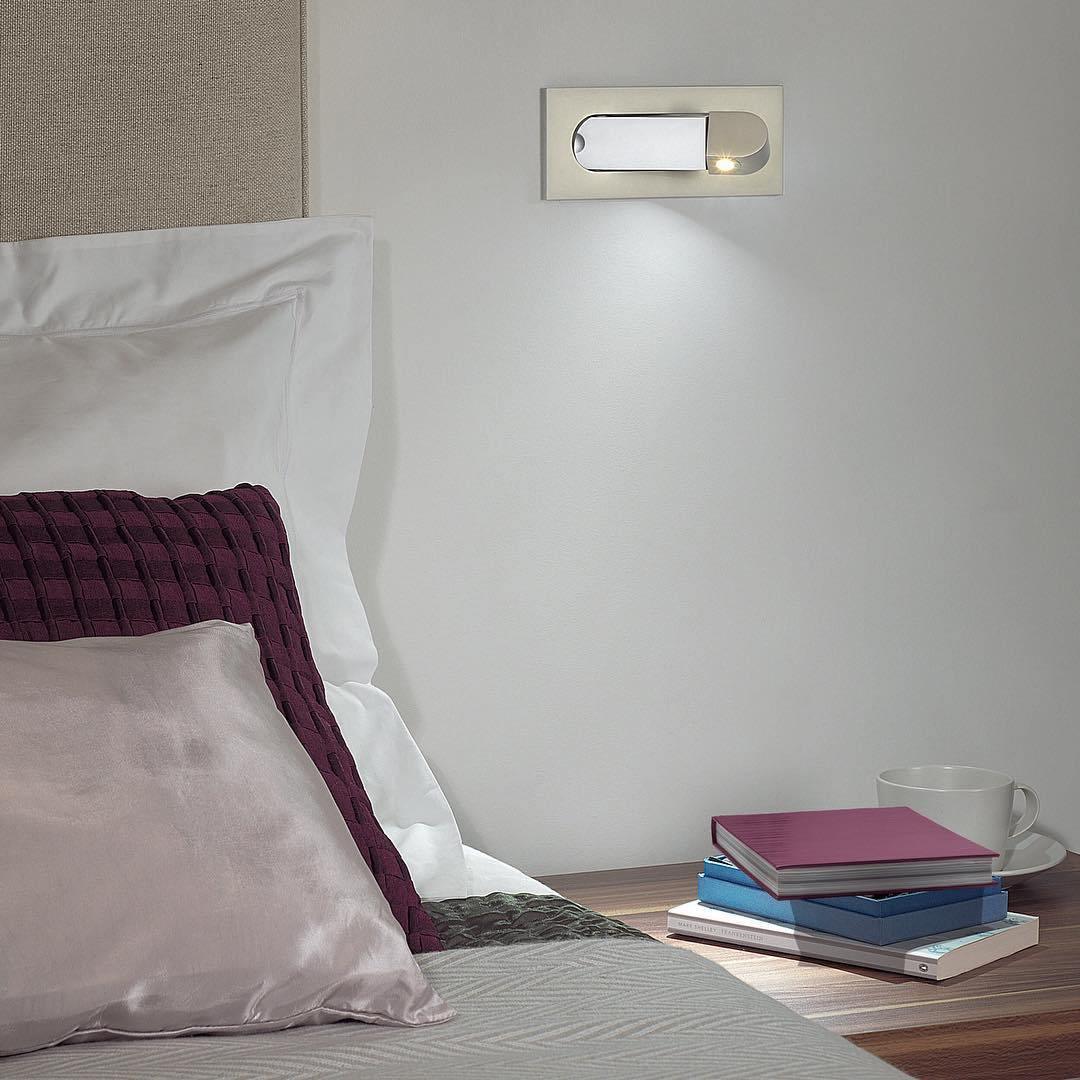 Modern LED Sänglampa för Läsning