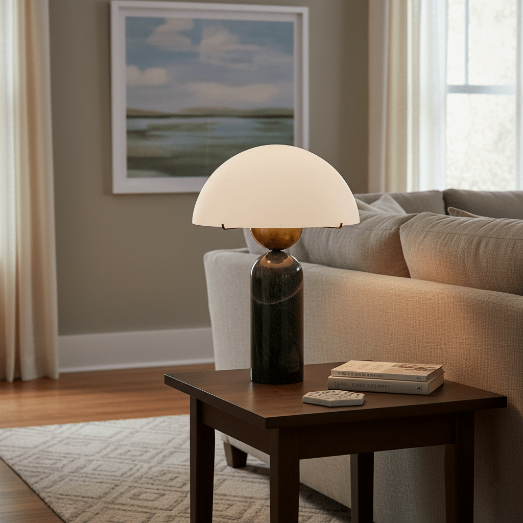 Dome Mushroom Table Lamp