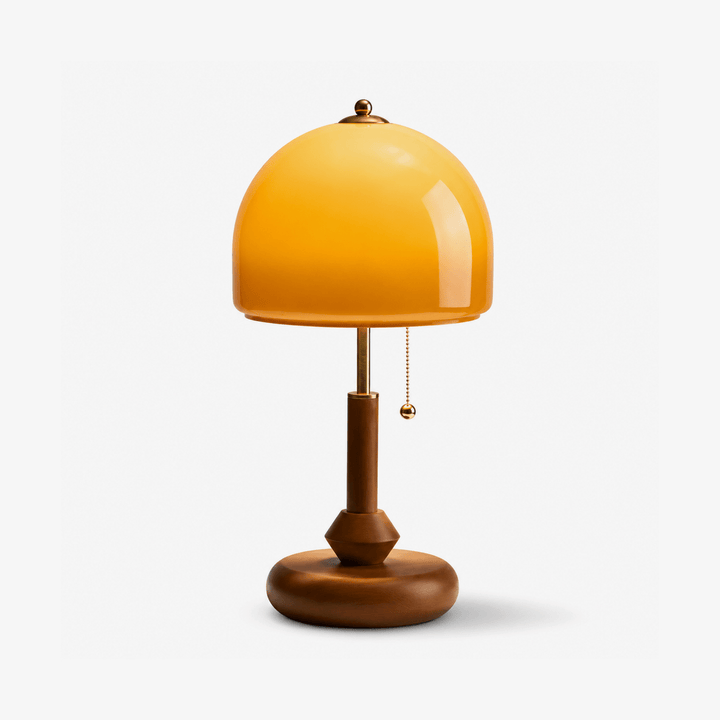 Dome Trä Bordslampa