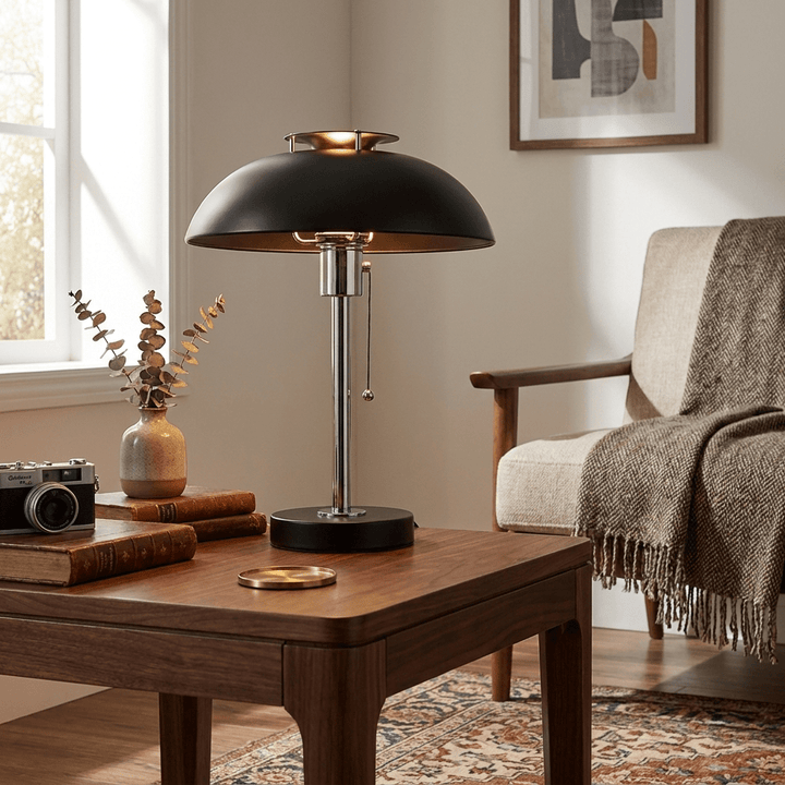Domo Chrome Svamp Bordslampa