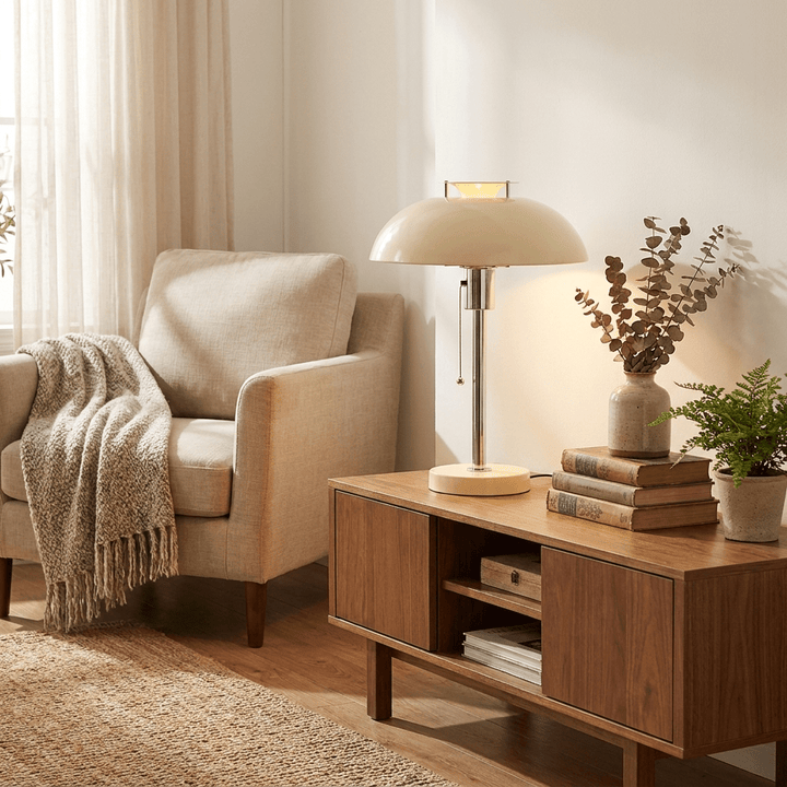 Domo Chrome Svamp Bordslampa