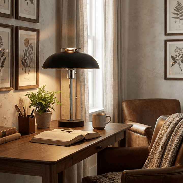 Domo Chrome Svamp Bordslampa