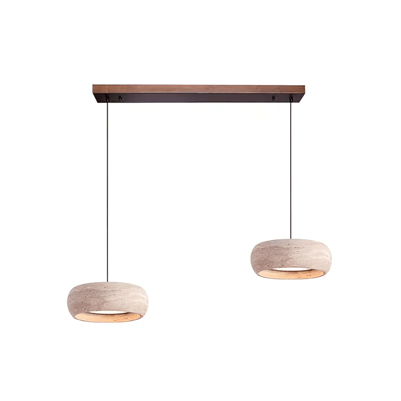 Donut Travertine Pendellampa