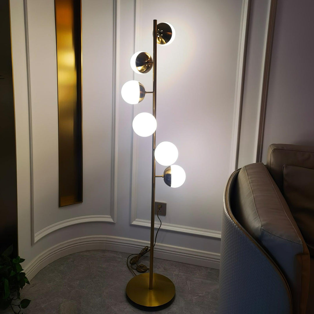 Doppler LED Trä Lamp