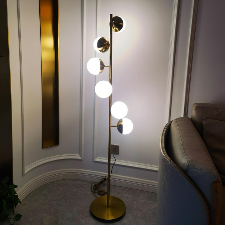 Doppler LED Trä Lamp