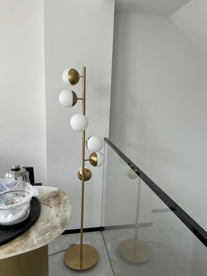 Doppler LED Trä Lamp