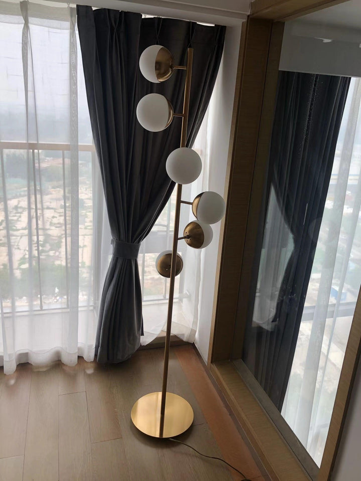 Doppler LED Trä Lamp