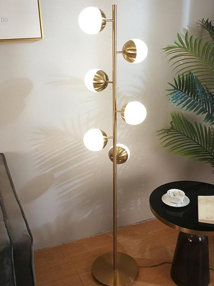 Doppler LED Trä Lamp