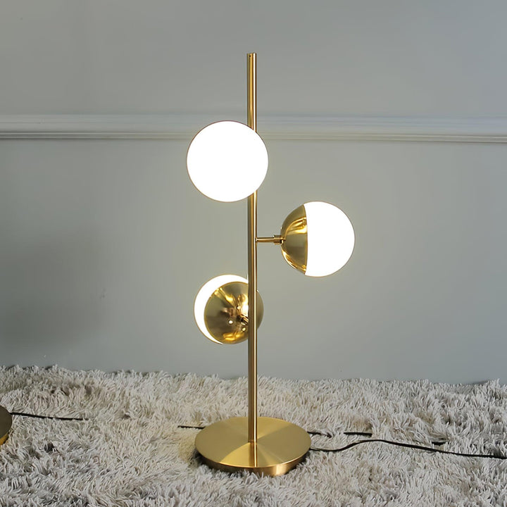 Doppler LED Trä Lamp