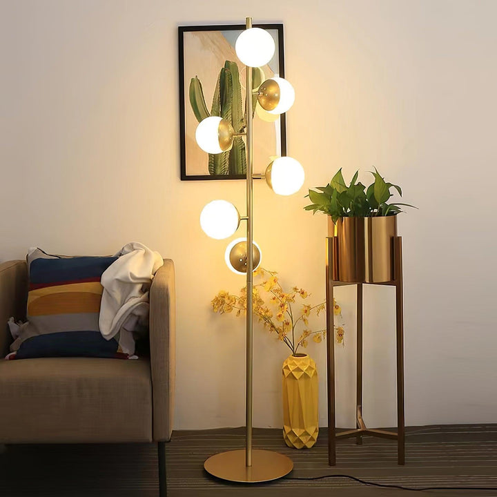 Doppler LED Trä Lamp