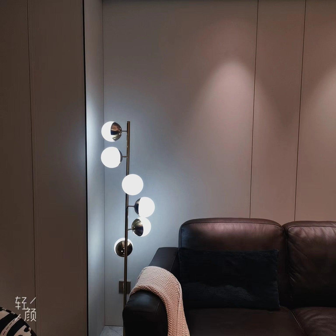 Doppler LED Trä Lamp