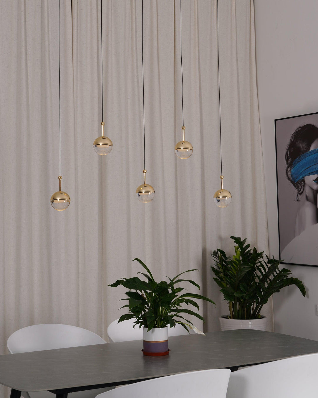 Restaurang Art LED Pendellampa