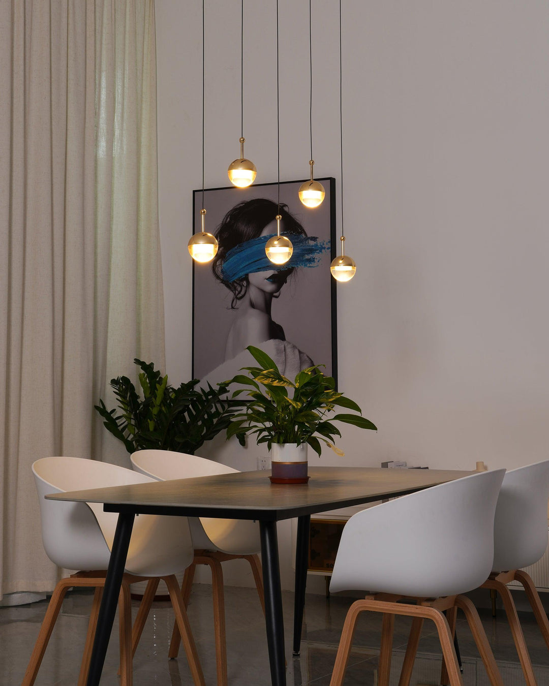 Restaurang Art LED Pendellampa