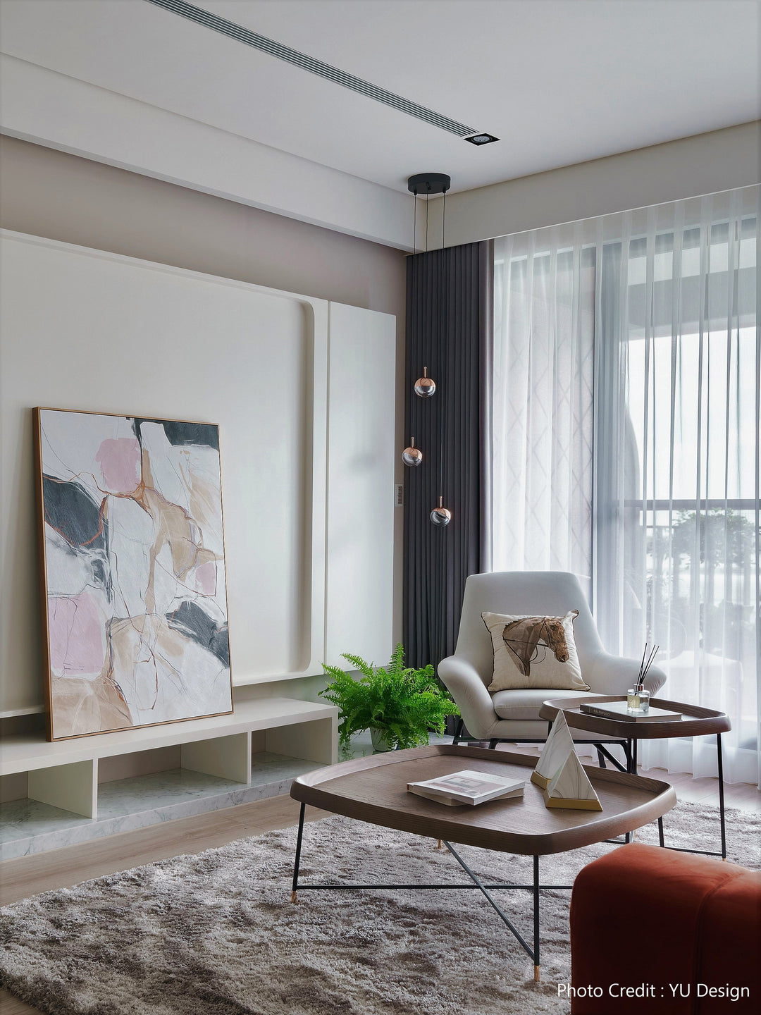 Restaurang Art LED Pendellampa