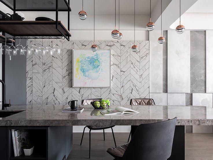 Restaurang Art LED Pendellampa
