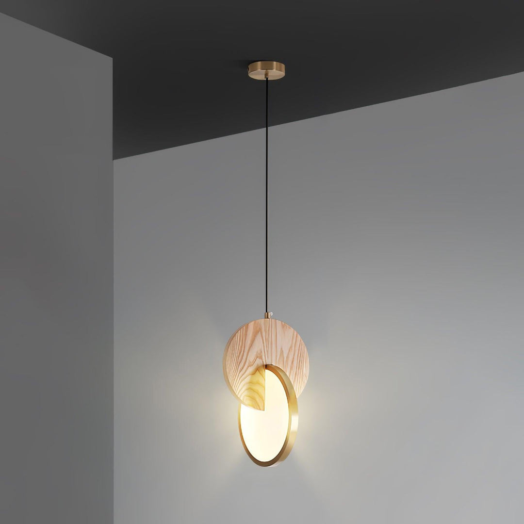 Dubbel Disk Pendellampa