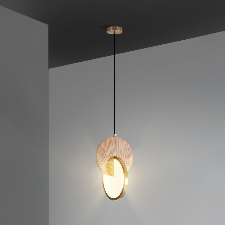 Dubbel Disk Pendellampa