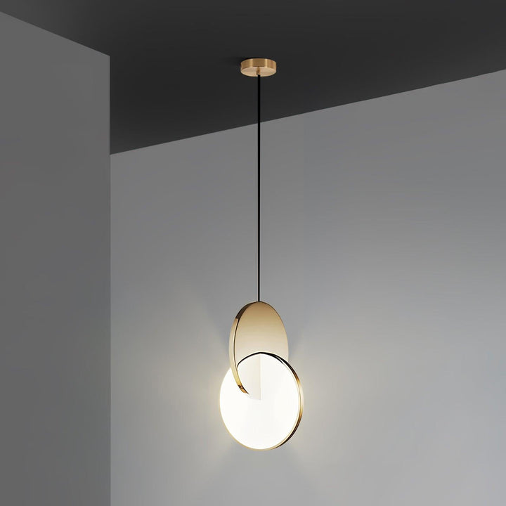 Dubbel Disk Pendellampa