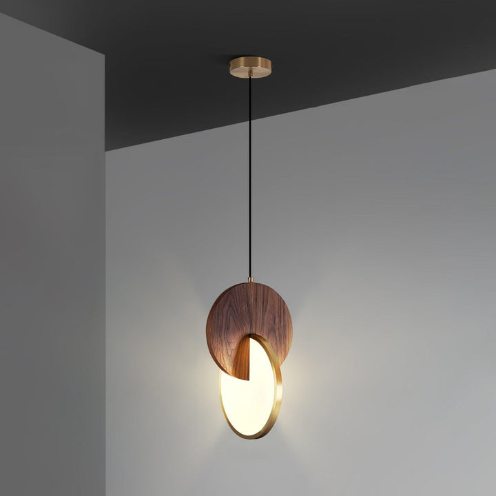 Dubbel Disk Pendellampa