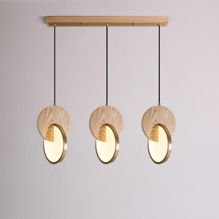 Dubbel Disk Pendellampa