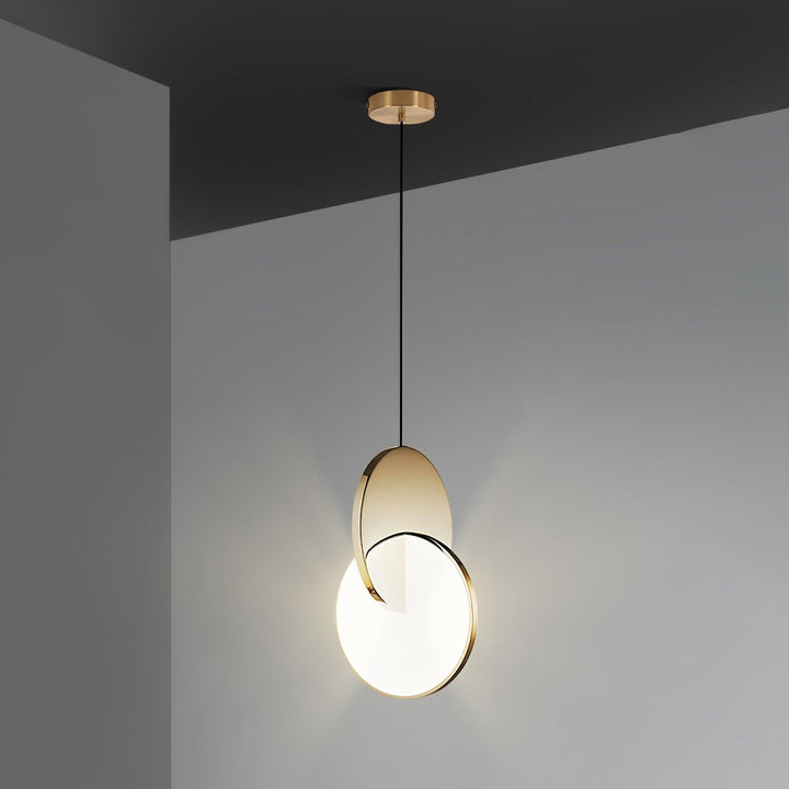 Dubbel Disk Pendellampa