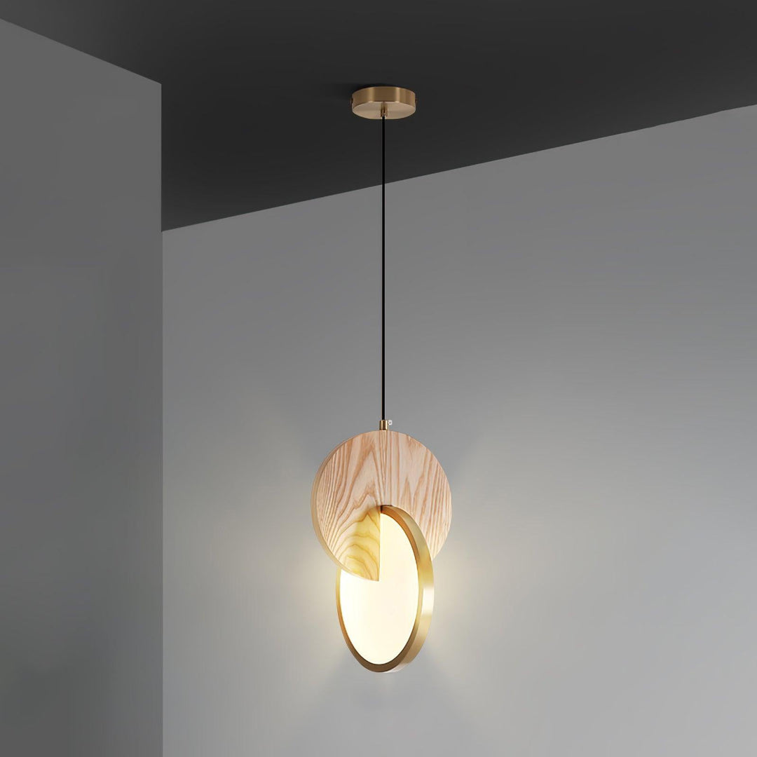 Dubbel Disk Pendellampa