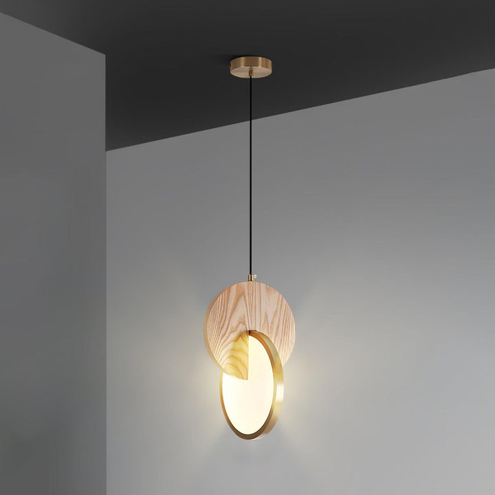 Dubbel Disk Pendellampa