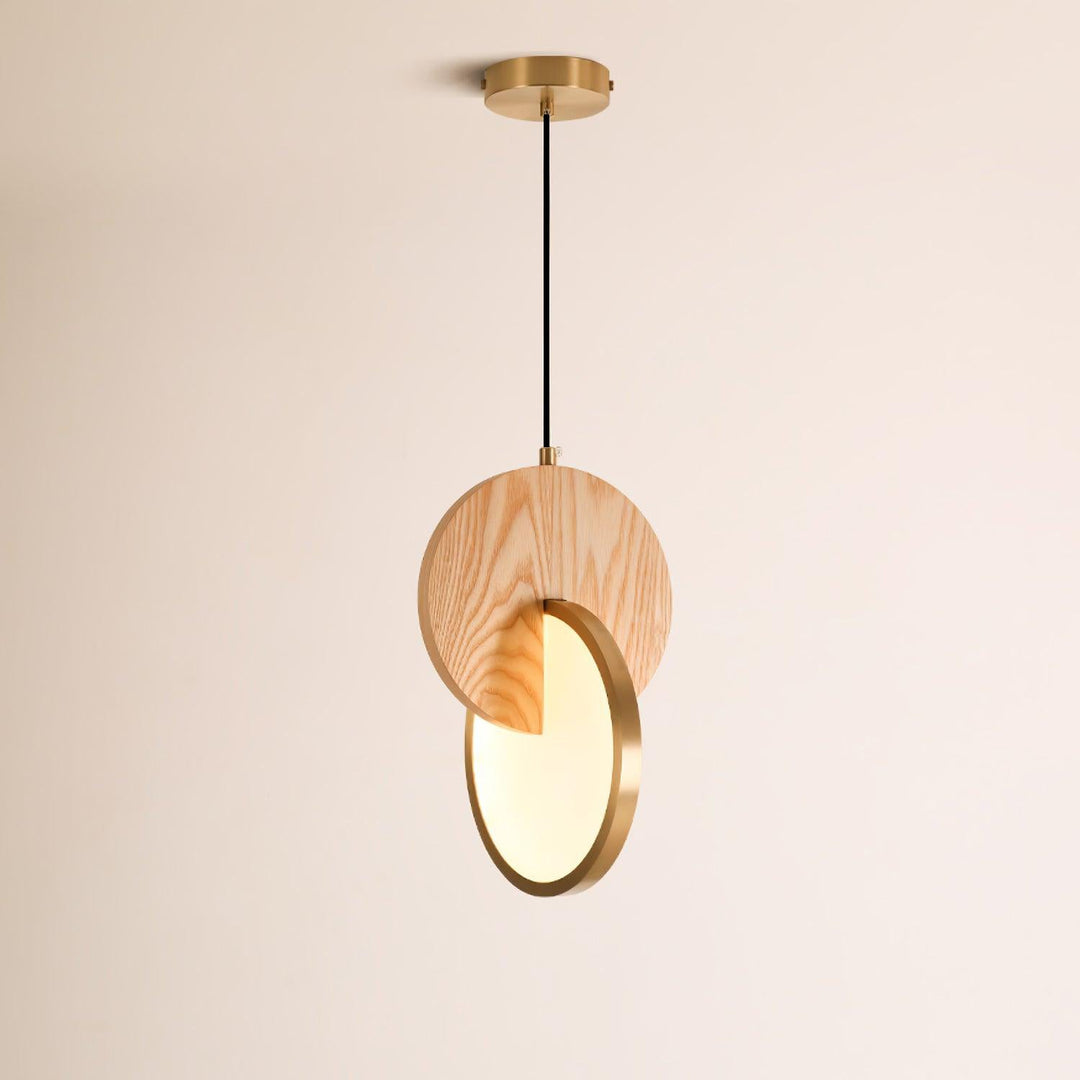 Dubbel Disk Pendellampa