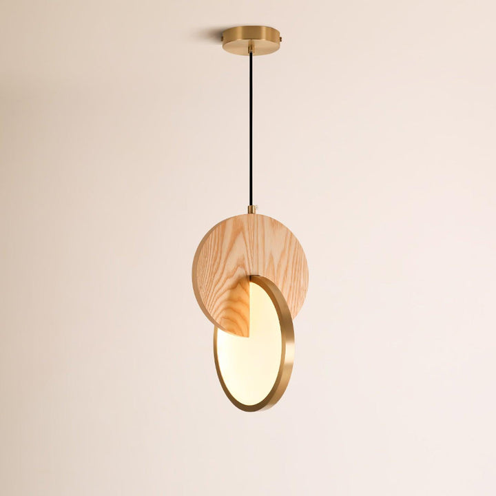 Dubbel Disk Pendellampa