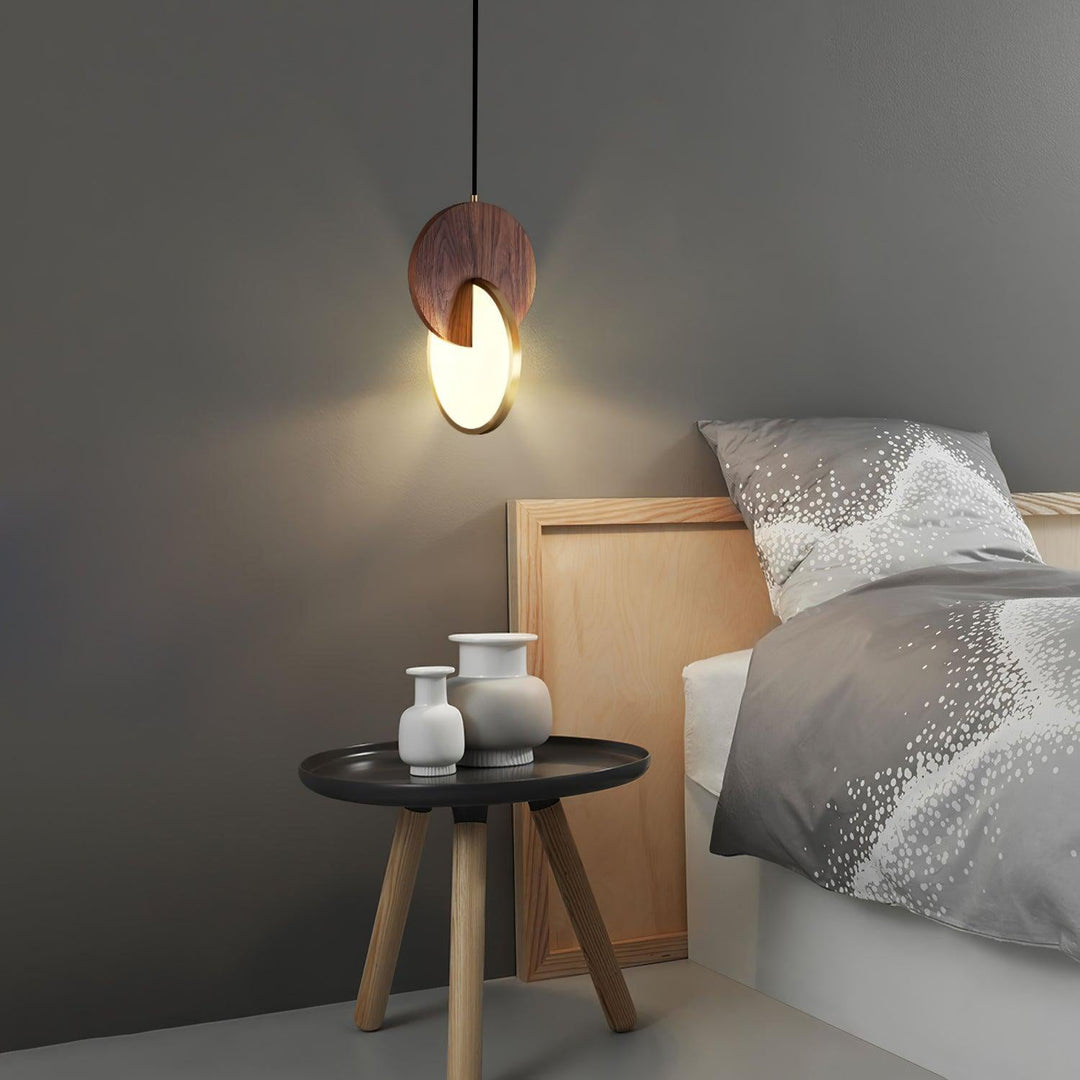 Dubbel Disk Pendellampa