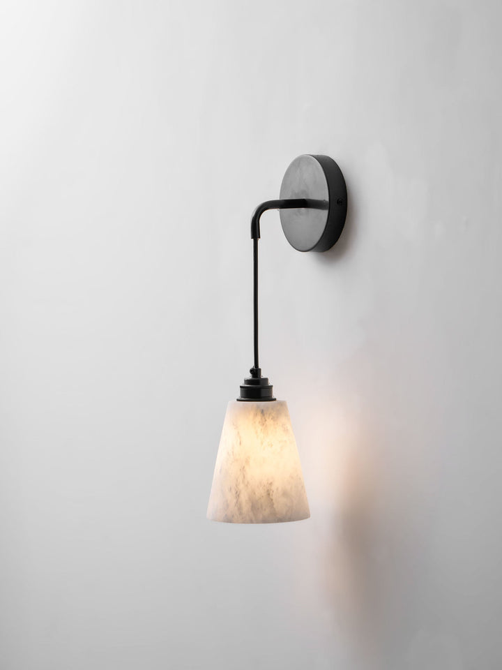 Droplet Alabaster Vägglampa