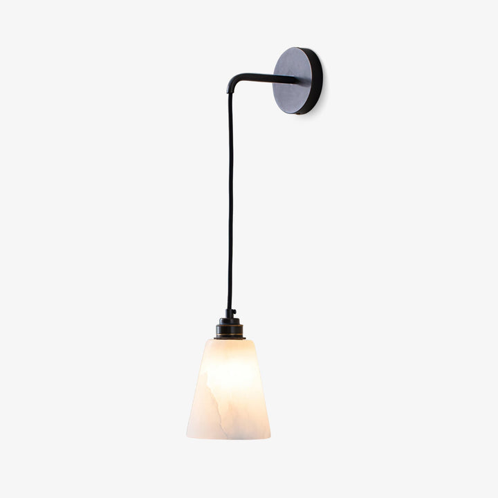 Droplet Alabaster Vägglampa