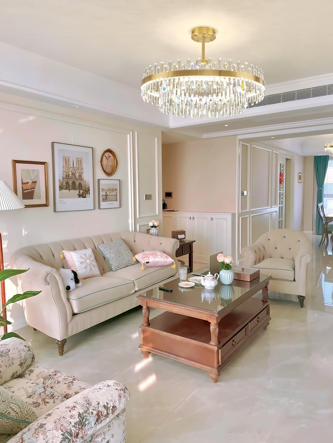 Trumglas Chandelier
