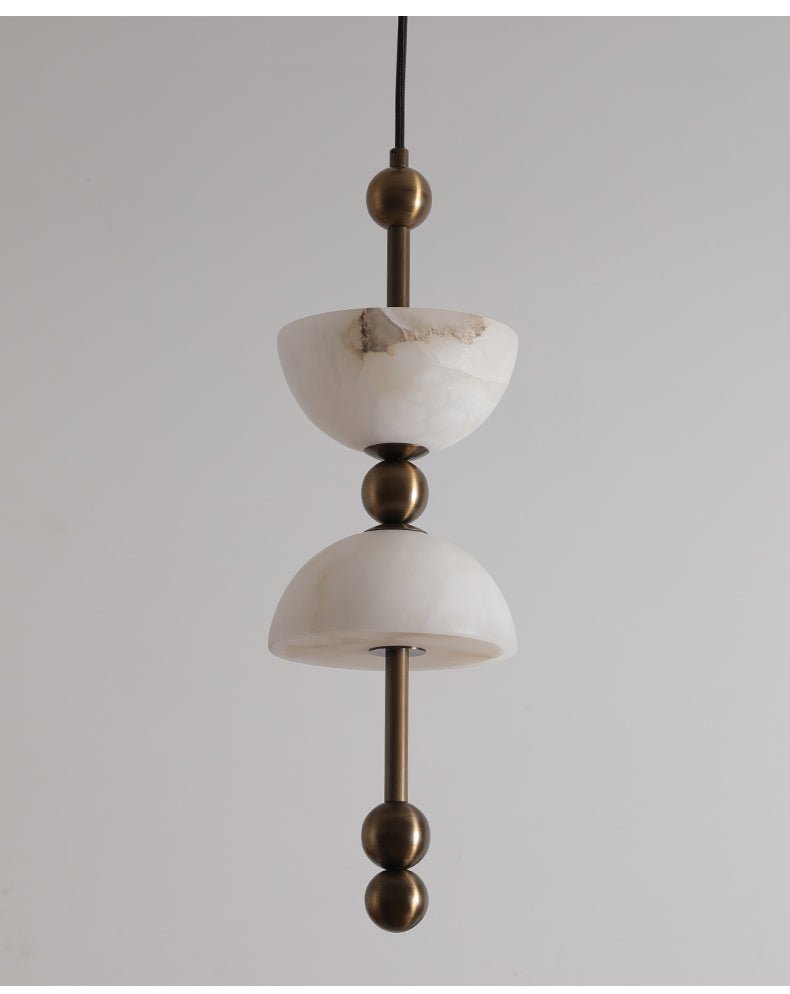 Duo Alabaster Pendellampa
