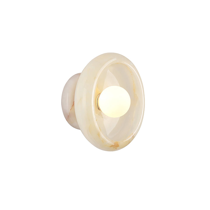 Eclipse Jade Alabaster Vägglampa