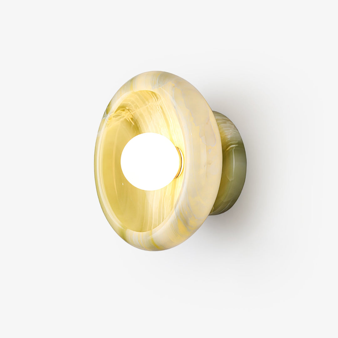 Eclipse Jade Alabaster Vägglampa